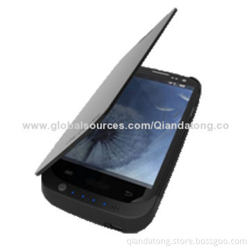 External Battery Case for Samsung S3, 3,200mAh Battery Capacity